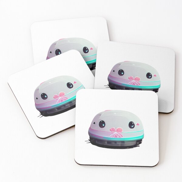Item preview, Kawaii Roomba designed and sold by SteamedSashimi.
