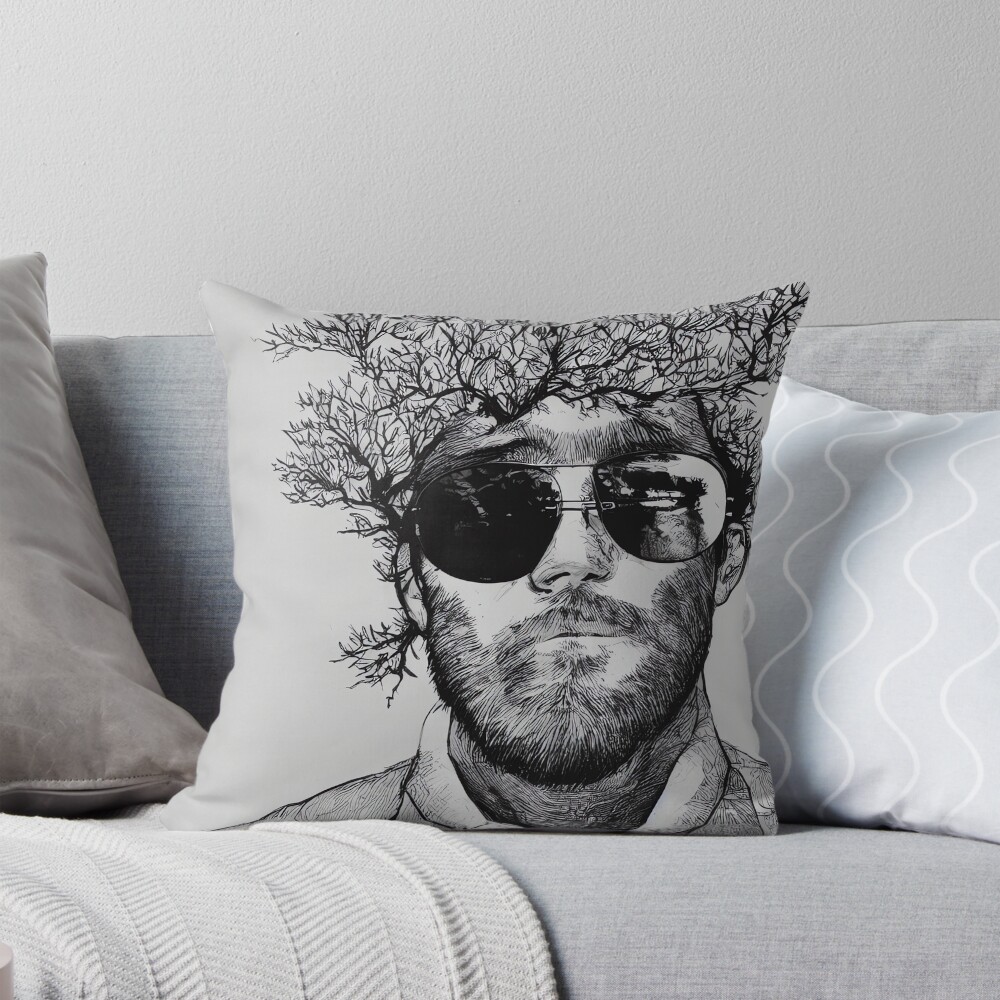 Item preview, Throw Pillow designed and sold by georgf.