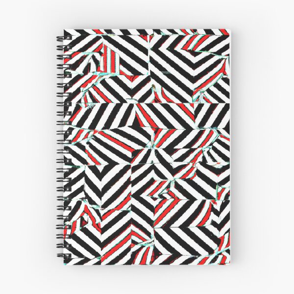 Item preview, Red and Black Optical Illusion Pattern designed and sold by Bakesales.