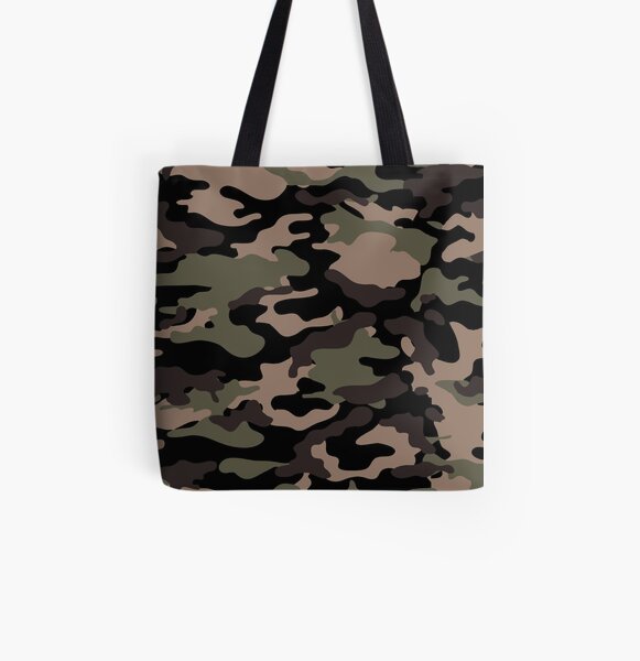Tarnung Allover-Print Tote Bag