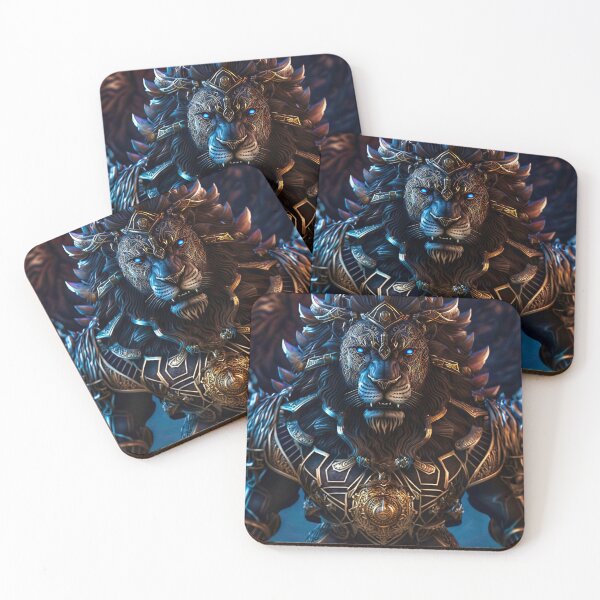 Item preview, Black Lion Warrior designed and sold by Abysmalart.