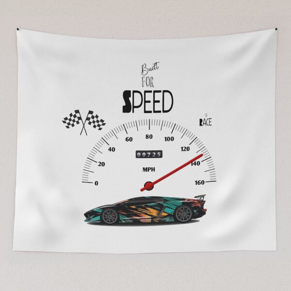 Item preview, Built For Speed To Race Long Super Car Racing designed and sold by darknessjeff86.