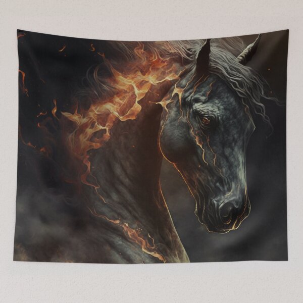 Item preview, Demon horse designed and sold by BloodRubyz.
