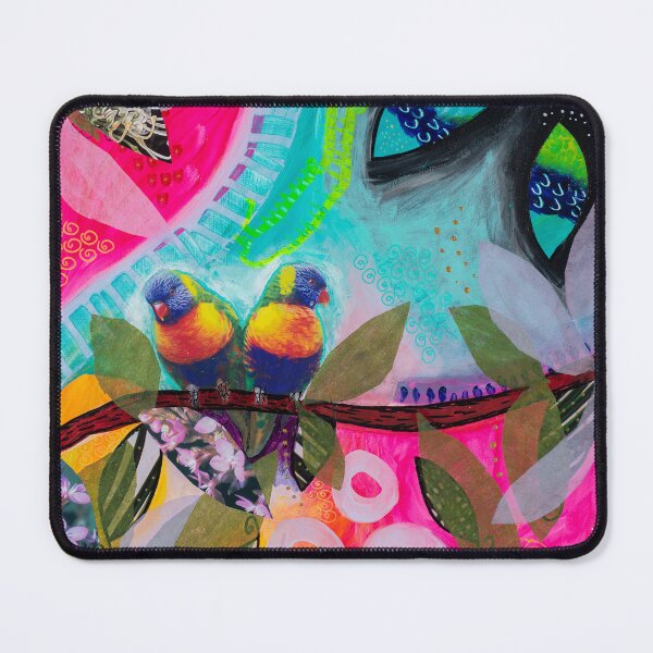 Item preview, Funky Rainbow Lorikeets designed and sold by Anne-marie Taplin.