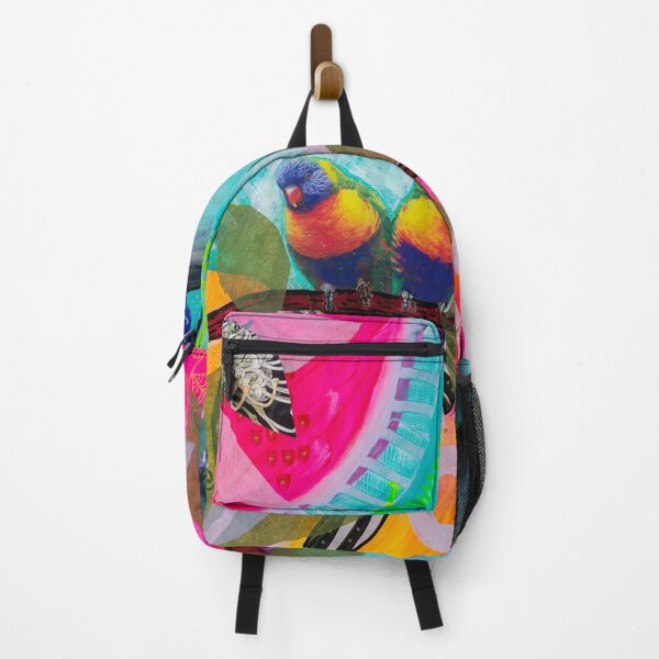 Item preview, Funky Rainbow Lorikeets designed and sold by Anne-marie Taplin.