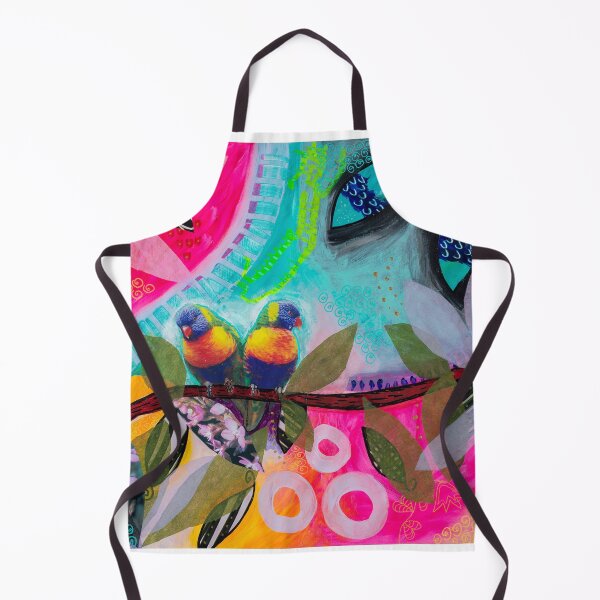 Item preview, Funky Rainbow Lorikeets designed and sold by Anne-marie Taplin.