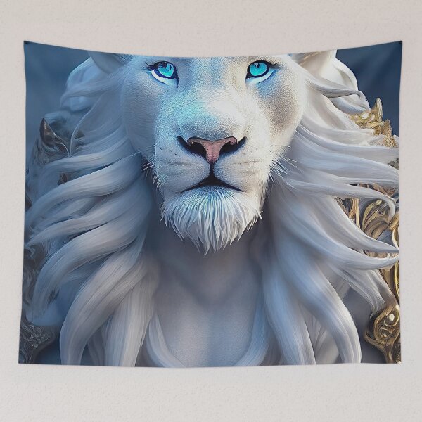 Item preview, White Lion designed and sold by Abysmalart.