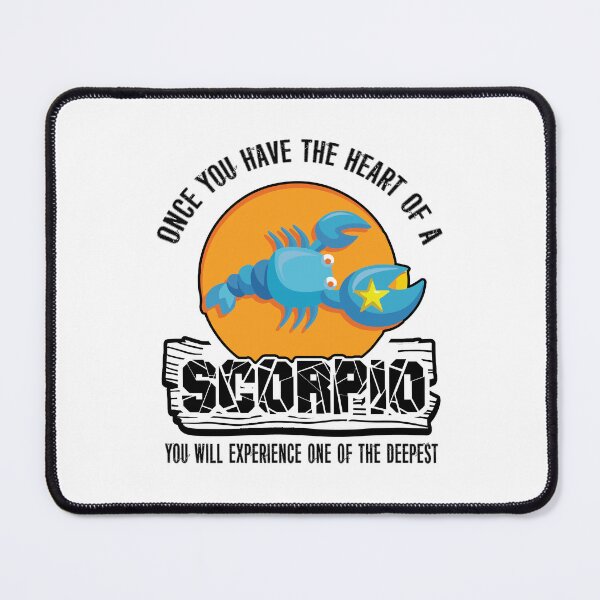 Item preview, Once You Have The Heart Of A Scorpio You Will Experience One Of The Deepest designed and sold by UnknownArtistt.