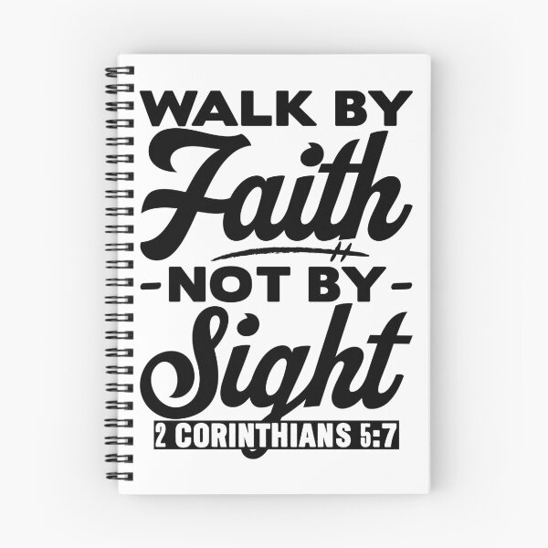 Item preview, Walk By Faith Not By Sight - 2 Corinthians 5:7 designed and sold by plushism.