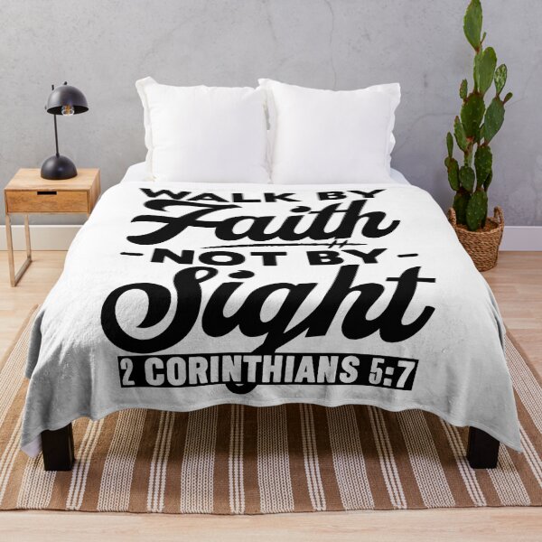 Item preview, Walk By Faith Not By Sight - 2 Corinthians 5:7 designed and sold by plushism.