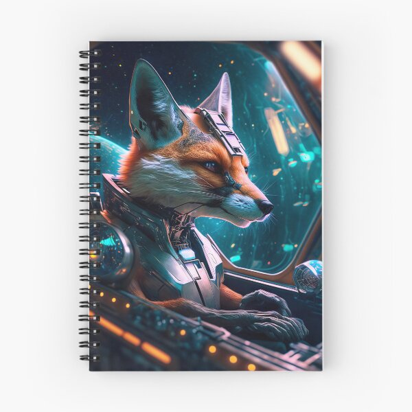 Item preview, Space Fox 2 designed and sold by Abysmalart.