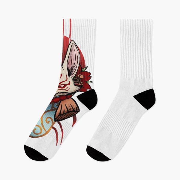 Item preview, Kitsune Fox Spirit  - 狐 designed and sold by PVSKI.