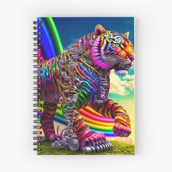 Item preview, Rainbow Tiger designed and sold by Abysmalart.