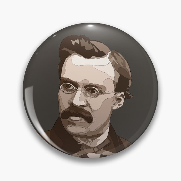 Item preview, Illustration of Friedrich Nietzsche - German philosopher, cultural critic and philologist designed and sold by billky.