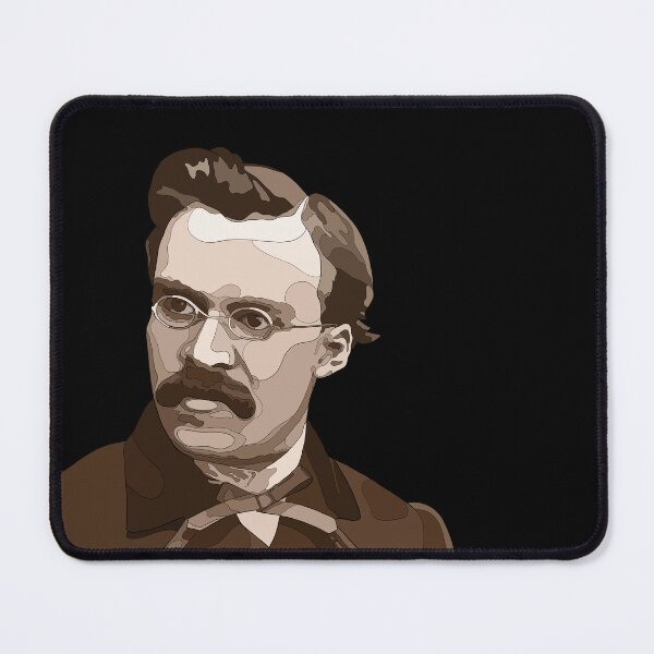 Item preview, Illustration of Friedrich Nietzsche - German philosopher, cultural critic and philologist designed and sold by billky.