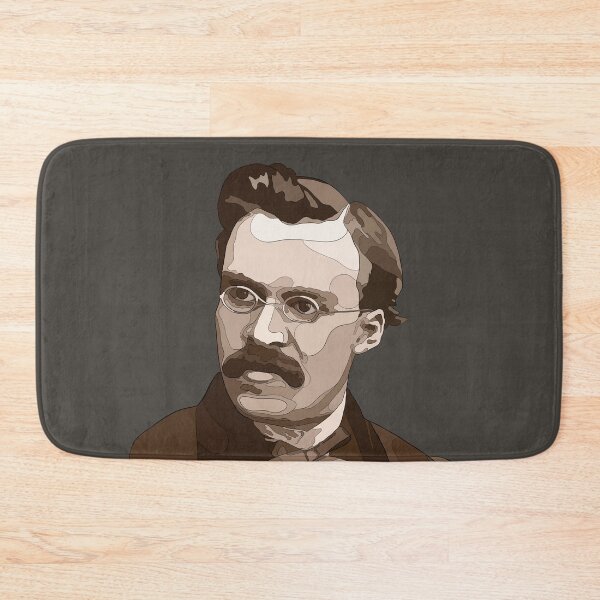 Item preview, Illustration of Friedrich Nietzsche - German philosopher, cultural critic and philologist designed and sold by billky.