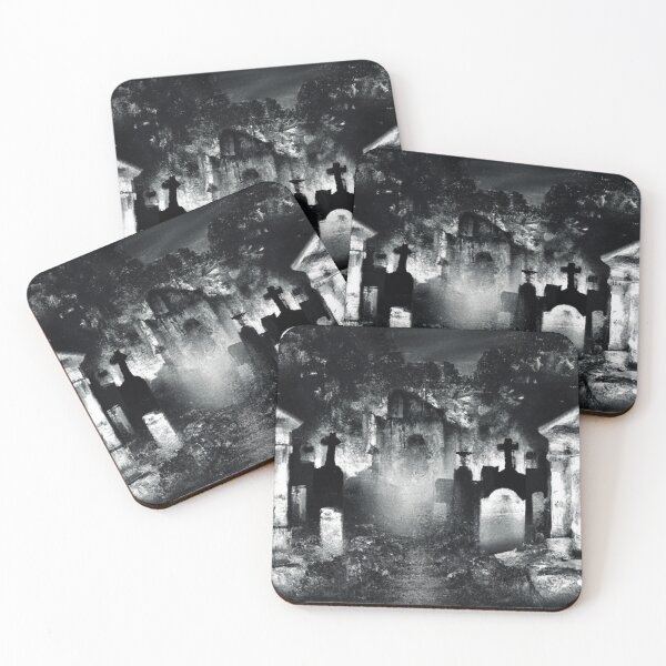 Item preview, in the Cemetery at Night designed and sold by Bakesales.