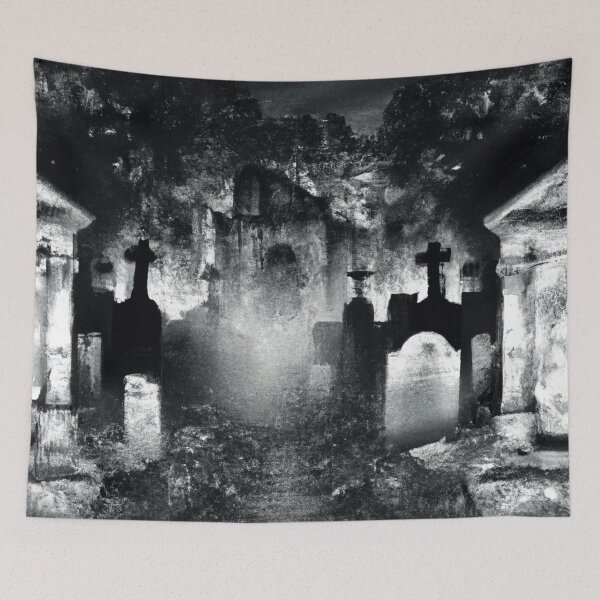 Item preview, in the Cemetery at Night designed and sold by Bakesales.