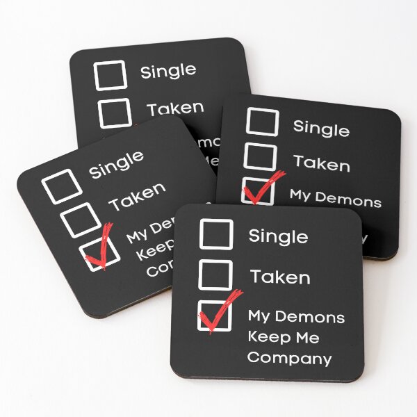 Item preview, My Demons Keep Me Company designed and sold by Evolved-LovinIt.