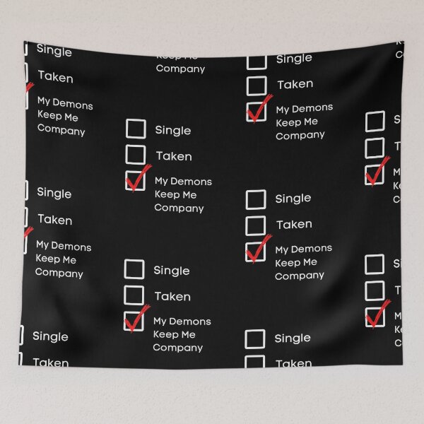 Item preview, My Demons Keep Me Company designed and sold by Evolved-LovinIt.