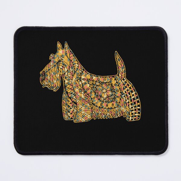 Item preview, Scottish Terrier - Scottish Terrier Geometric designed and sold by UnknownArtistt.