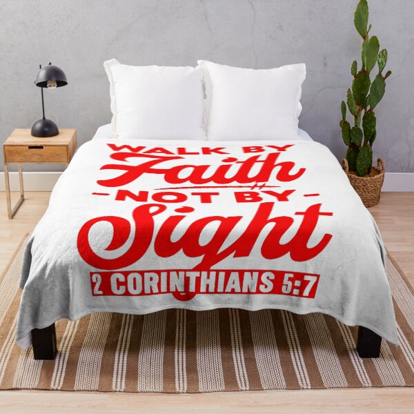 Item preview, Walk By Faith Not By Sight - 2 Corinthians 5:7 designed and sold by plushism.