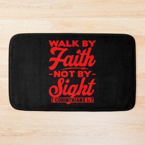 Item preview, Walk By Faith Not By Sight - 2 Corinthians 5:7 designed and sold by plushism.