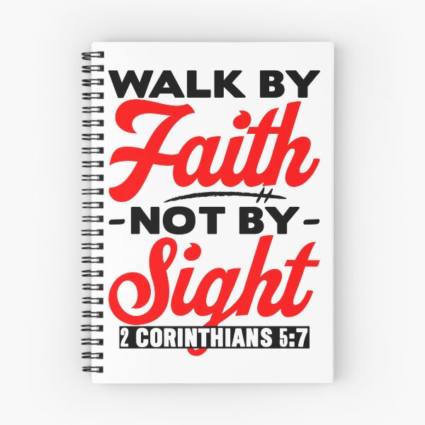 Item preview, Walk By Faith Not By Sight - 2 Corinthians 5:7 designed and sold by plushism.