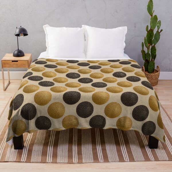 Item preview, GOLD AND BROWN DOTS IV designed and sold by JLBRAVO.