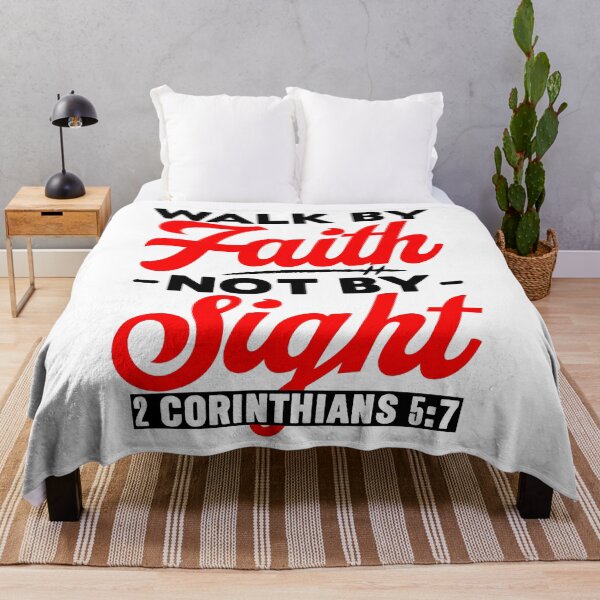 Item preview, Walk By Faith Not By Sight - 2 Corinthians 5:7 designed and sold by plushism.