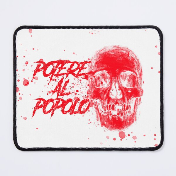 Item preview, potere al popolo designed and sold by Pirate-Printer.