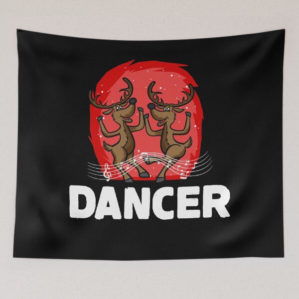 Item preview, Christmas Santa's Reindeer Lazy Costume Dancer designed and sold by Gold Wings Tees.