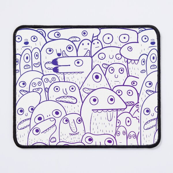 Item preview, We are doodles- blue madness - Purple designed and sold by NiluWorks.