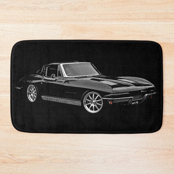 Item preview, 1963 Black Split Window Corvette Sting Ray - on Black designed and sold by boltjesdesign.