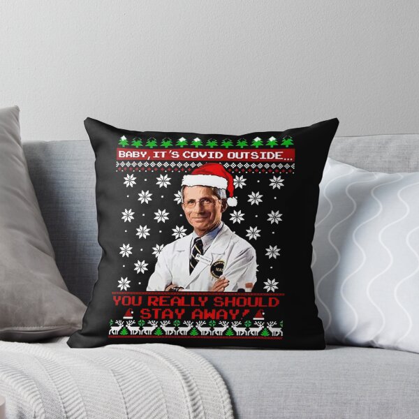 Item preview, Dr. Fauci Baby it s c-Ovid Outside You Really Should Stay Away Ugly Christmas Sweater DMN0411 t-Shirts, Hoodie Black designed and sold by Renaudie.