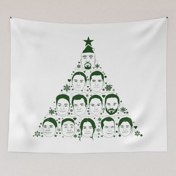 Item preview, The Rookie S5 Team Christmas Tree (updated) | The Rookie designed and sold by gottaloveseries.