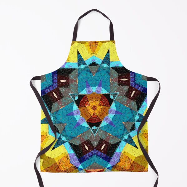 Item preview, POWERFUL LUMINOUS RADIAL COSMIC LABYRINTH PATCHWORK -  SPIRITUAL AWAKENING CUBIC GEOMETRIC ART PATTERN IN DEEP* designed and sold by Ralek.