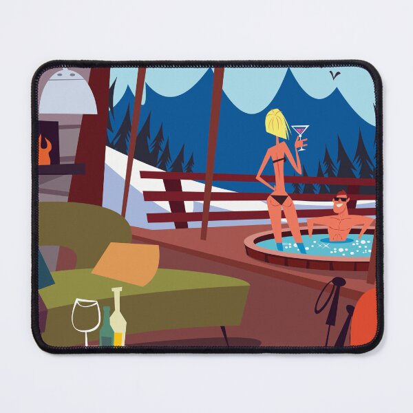 Item preview, Crans-Montana ski poster designed and sold by GAGodel.