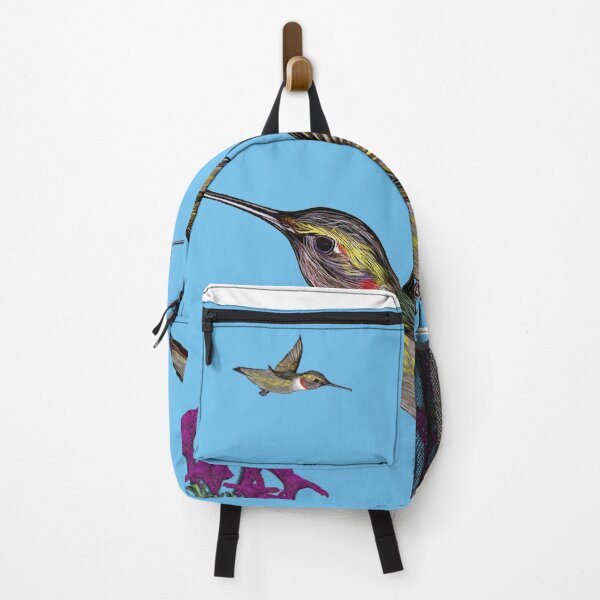 Item preview, Hummingbirds in flight illustration designed and sold by Ally-Bright.