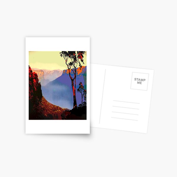 Item preview, Landscape XV Australia Blue Mountains designed and sold by philbotic.