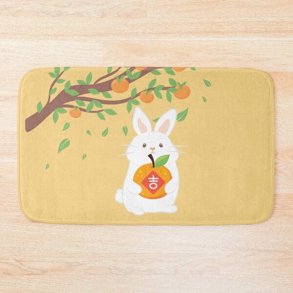 Item preview, Year of the Rabbit 2023 - Lucky Orange Rabbit  designed and sold by Lulupainting.
