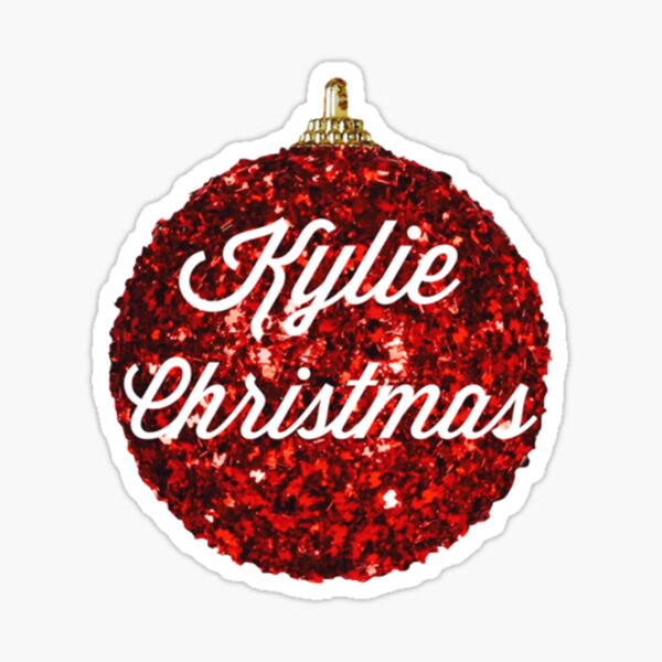 "Kylie Minogue Kylie Christmas Bauble" Sticker for Sale by Stevenolan