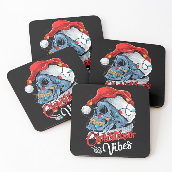 Artikelvorschau, Weihnachtsstimmung, Weihnachtshemd, frohe Feiertage, Weihnachtsschädel, Grunge-Weihnachten, Feiertagshemd entworfen und verkauft von LauraGaby.