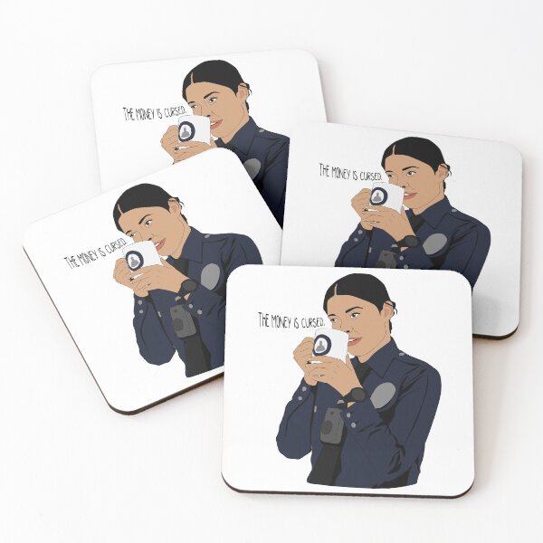 Item preview, The money is cursed. -Celina Juarez | The Rookie designed and sold by gottaloveseries.