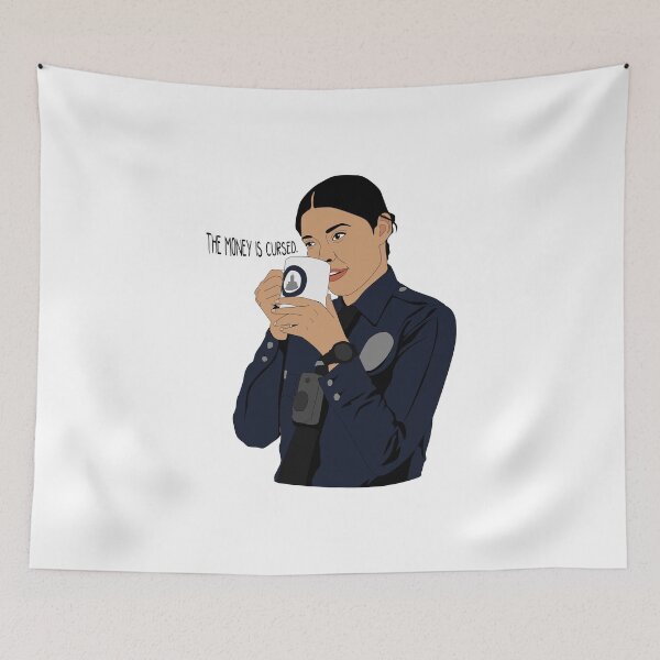 Item preview, The money is cursed. -Celina Juarez | The Rookie designed and sold by gottaloveseries.