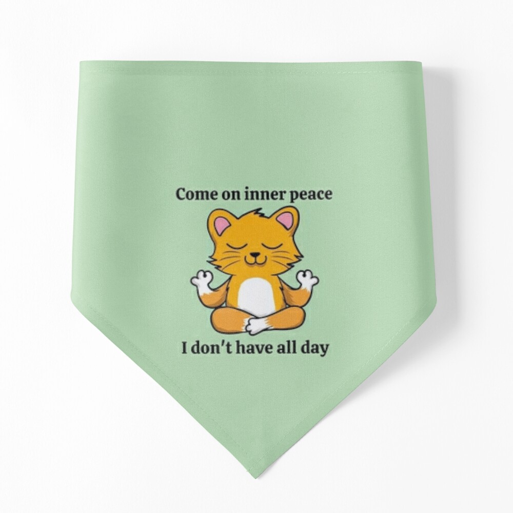 Come on Inner Peace. I don't have all day - Funny sloth Yoga Meme Canvas  Print for Sale by Designershani