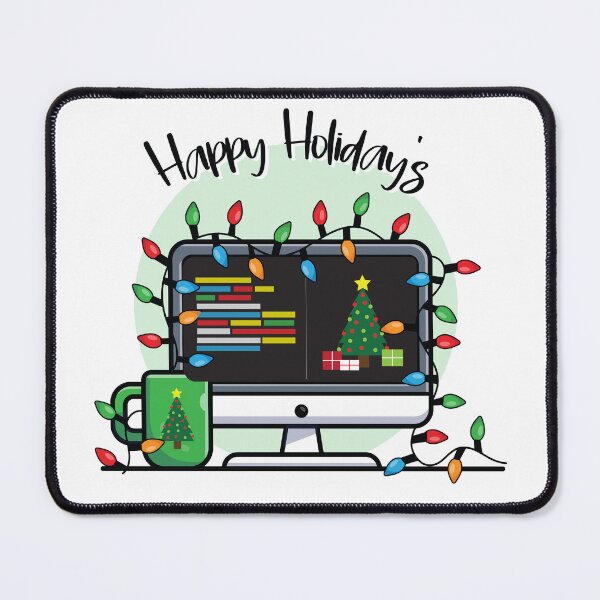 Item preview, Happy Holiday's coding setup designed and sold by Code  Monkeys.