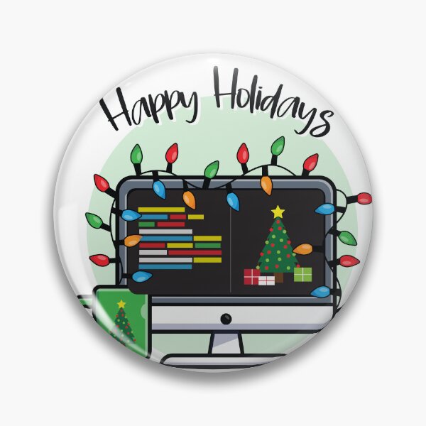 Item preview, Happy Holiday's coding setup designed and sold by Code  Monkeys.