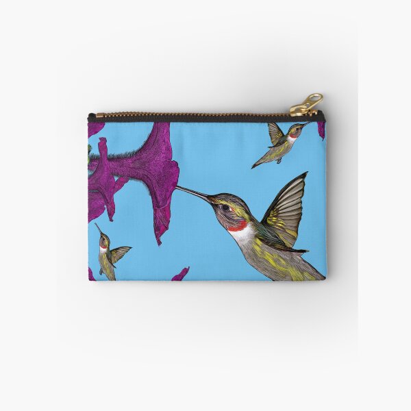 Item preview, Hummingbirds in flight illustration designed and sold by Ally-Bright.