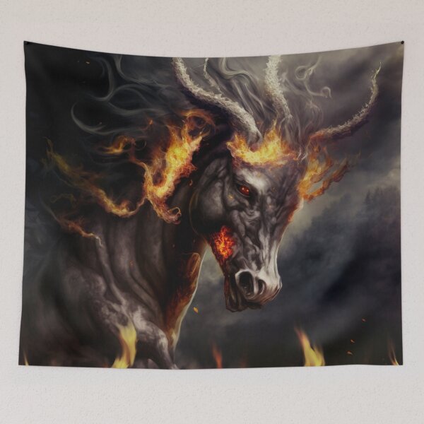 Item preview, Demonic horse  designed and sold by BloodRubyz.